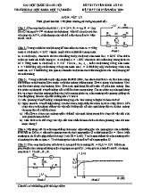 Đề thi tuyển sinh Lớp 10 hệ THPT chuyên môn Vật lý năm 2004 - Trường Khoa học Tự nhiên
